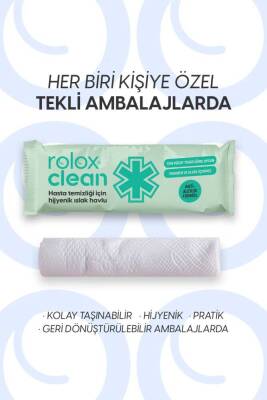 Clean - 50 Paket – Hasta Temizliği Için Hijyenik Islak Havlu - 3