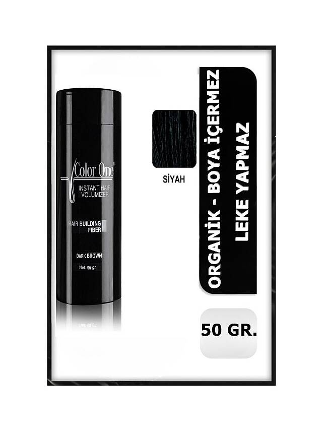 Color One Siyah Saç Tozu Topik 50 gr - 1