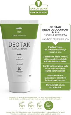 Deotak Deo Krem Plus Deodorant 35 ml - 3