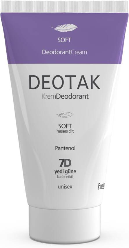 Deotak Unisex Krem Deodorant Soft Hassas Cilt 35 ml - 1