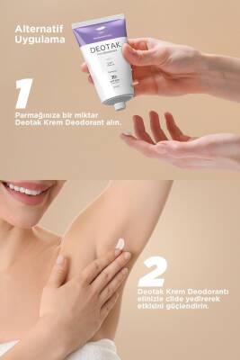 Deotak Unisex Krem Deodorant Soft Hassas Cilt 35 ml - 5