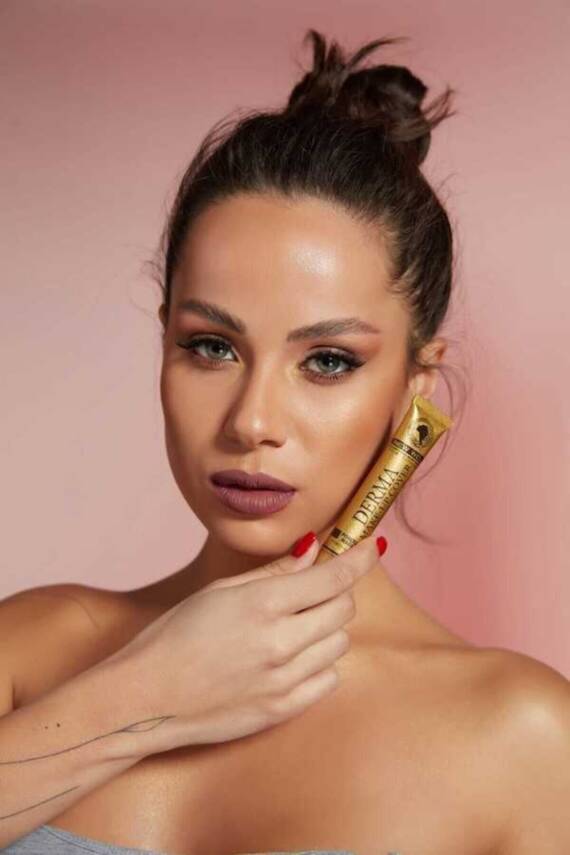 Derma Make-up Cover Foundation Copper - 3