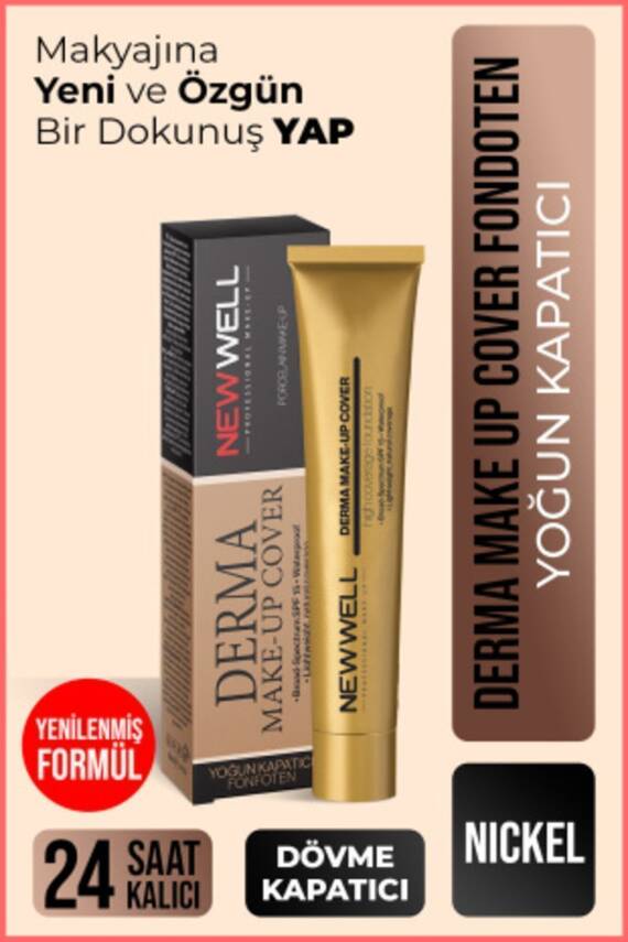 Derma Makeup Cover Yoğun Kapatıcı Fondöten 06 Nickel - 1