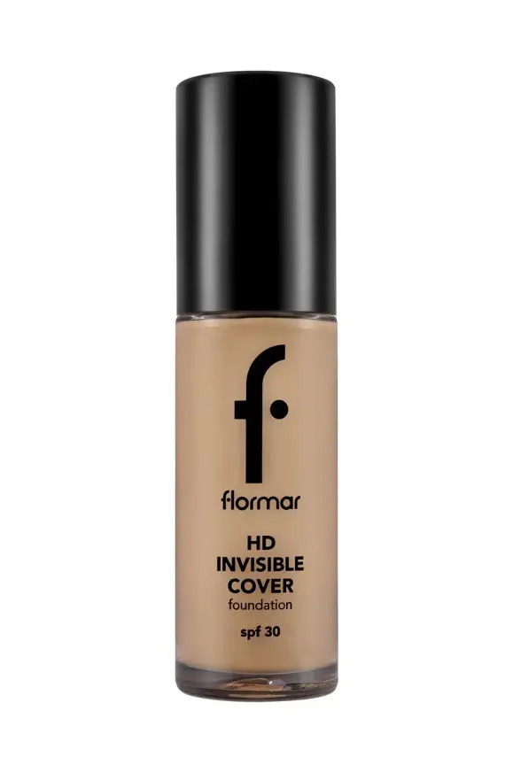 Doğal Bitişli Fondöten- Invisible Cover Hd Fdt. - 100 Medium Beige - 8682536059138 - 1