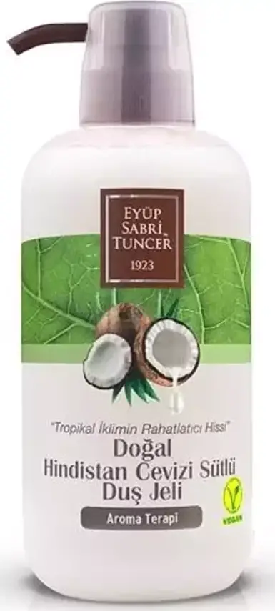 Doğal Hindistan Cevizi Sütlü Duş Jeli 600 ml - 1