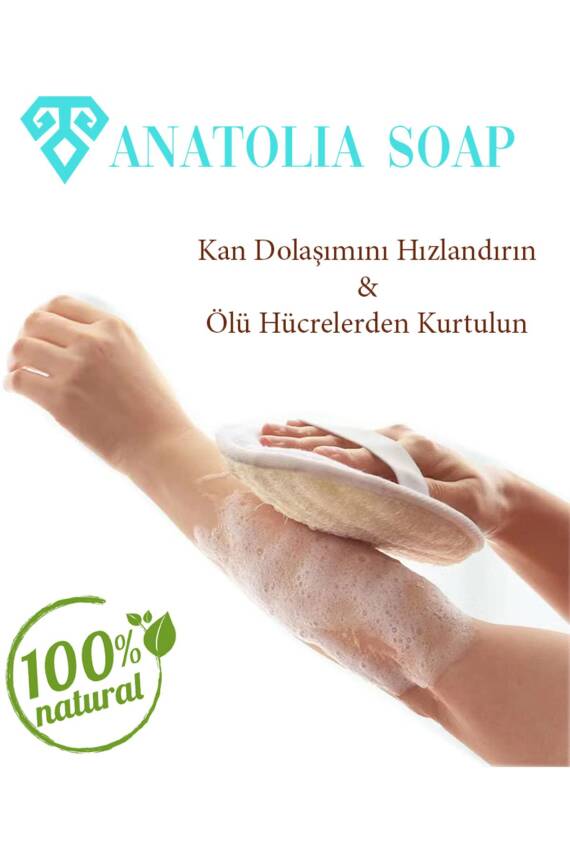 Doğal Kabak Lifi Yüz Ve Vücut Ayrıca Kelebek Kalın Kese Birlikte Muhteşem Üçlü - 5
