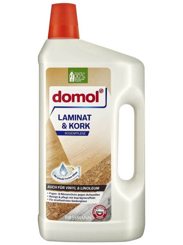 Domol Laminat ve Mantar Kaplama Yüzey Temizleyici 1000 ml - 1