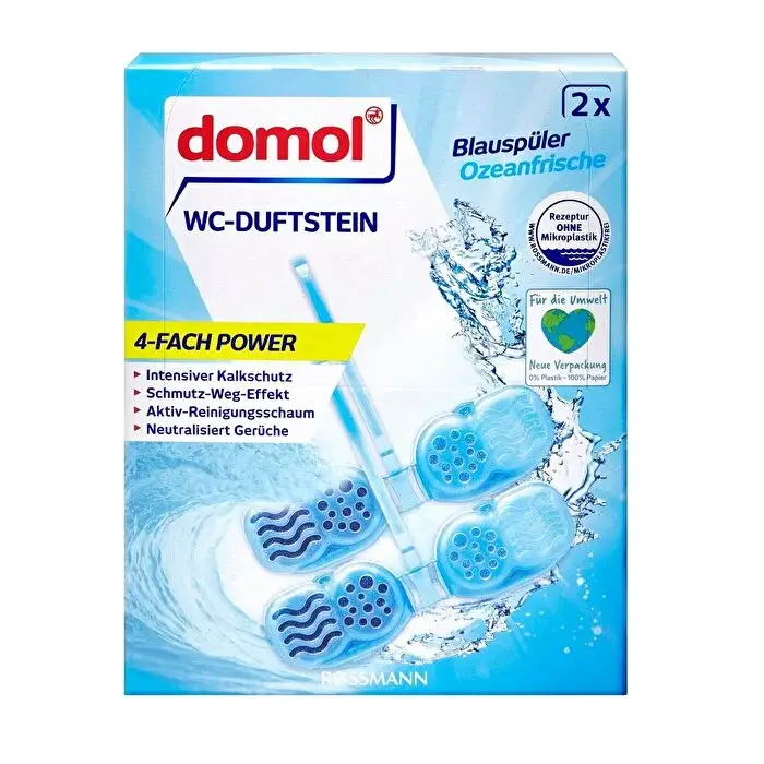 Domol Wc Kokusu Klozet Blok Okyanus Ferahlığı 110 gr - 1