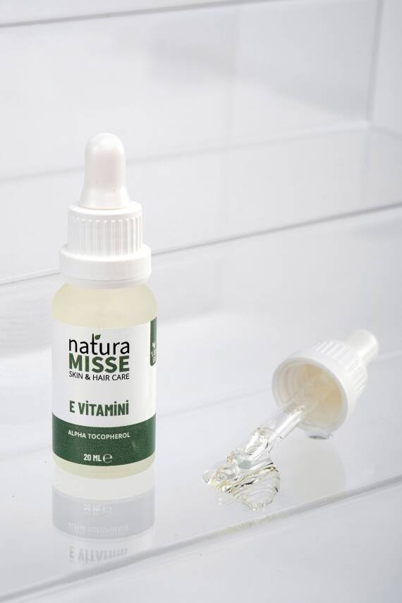 E Vitamini 20 ml Nemlendirici Yaşlanma Ve Kırışıklık Karşıtı Onarıcı Doğal Serum - 1