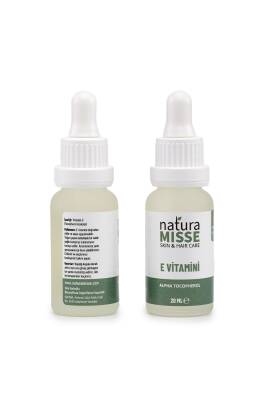 E Vitamini 20 ml Nemlendirici Yaşlanma Ve Kırışıklık Karşıtı Onarıcı Doğal Serum - 2