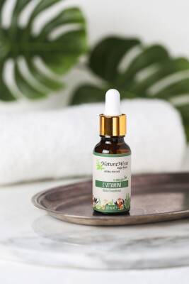 E Vitamini 20 ml Nemlendirici Yaşlanma Ve Kırışıklık Karşıtı Onarıcı Doğal Serum - 4