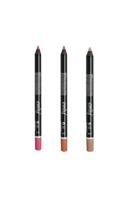 EMİLY 3LÜ DUDAK KALEMİ NO 201-203-208 - Golden Rose