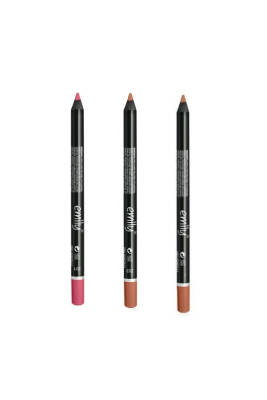 EMİLY 3LÜ DUDAK KALEMİ NO 201-203-222 - Golden Rose
