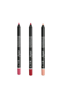 EMİLY 3LÜ DUDAK KALEMİ NO 201-205-211 - Golden Rose