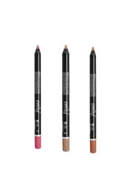 EMİLY 3LÜ DUDAK KALEMİ NO 201-208-222 - Golden Rose