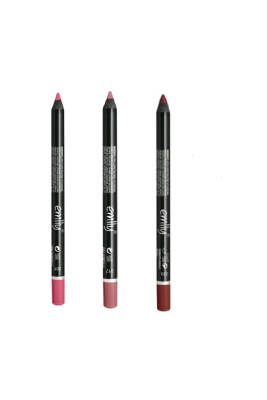 EMİLY 3LÜ DUDAK KALEMİ NO 201-217-223 - Golden Rose