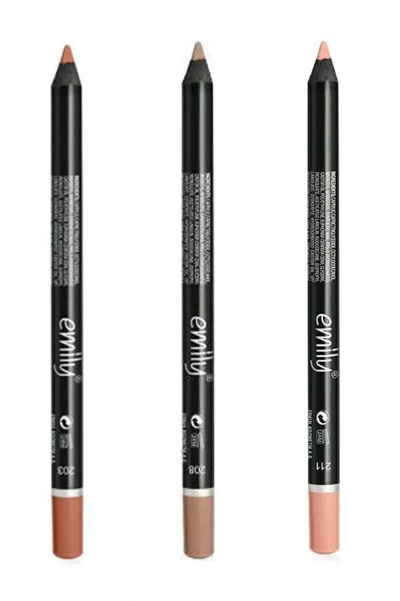 Emıly Dudak Kalemi 3 lü No203-208-211 - 26