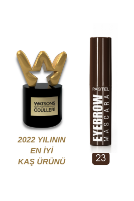 Pastel Eyebrow Mascara - Kaş Maskarası 23 Dark Brown - 2