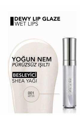 FLORMAR Dewy Lip Glaze Nemlendirici Etkili Transparan Dudak Parlatıcısı - 2
