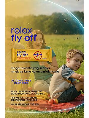 Fly Off - 50 Paket - Sinek Ve Kene Kovucu Islak Havlu