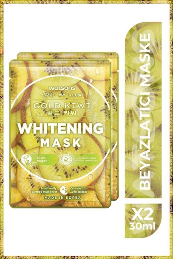 Fruity Maske Gold Kiwi Whitening Maske * 2 Adet - 1