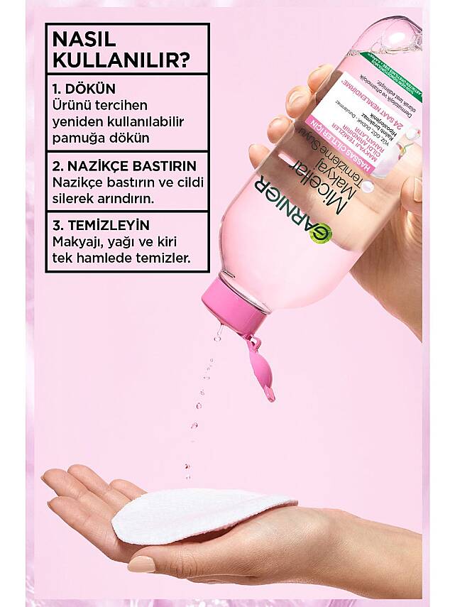 Garnier Micellar Hassas Ciltler Kusursuz Makyaj Temizleme Suyu 400 ML - 6