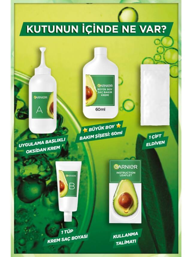 Garnier Nutrisse Yoğun Besleyici Kalıcı Krem Saç Boyası 9 Sarı - 5