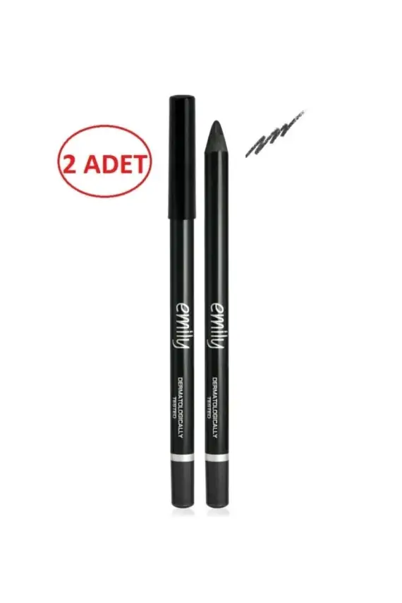 Göz Kalemi - Emily Eyeliner No 101 2 Adet - 1