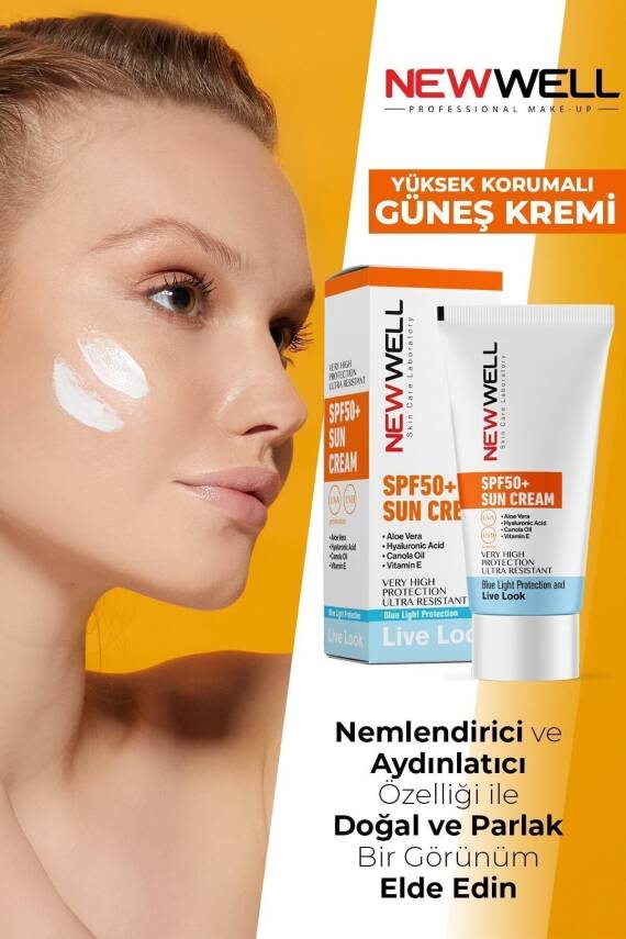Güneş Kremi Yüksek Koruma Spf 50+ Aloe Vera - 3