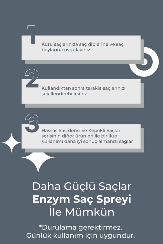 Hassas Saç Derisi Ve Kepekli Saçlara Özel Kepek Önleyici Sprey 200 ml - 4