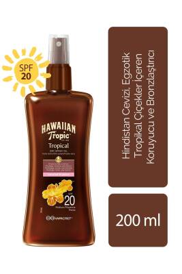 Hawaııan Tropıc Koruyucu Ve Bronzlaştırıcı Yağ Spf 20 - 1