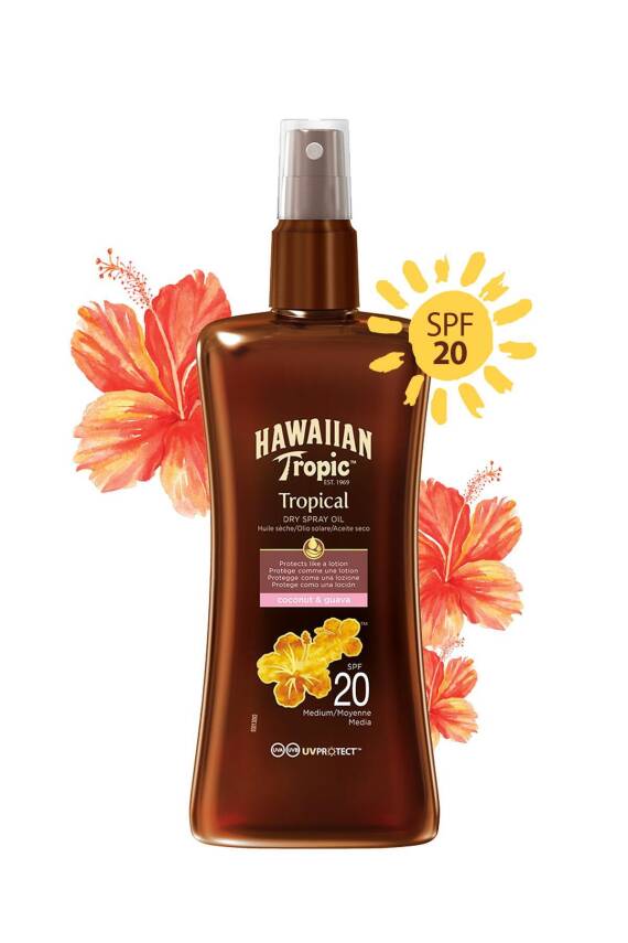 Hawaııan Tropıc Koruyucu Ve Bronzlaştırıcı Yağ Spf 20 - 3
