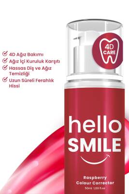 Hello Smıle Ahududu Aromalı 4d Beyazlatıcı Diş Jeli - 1