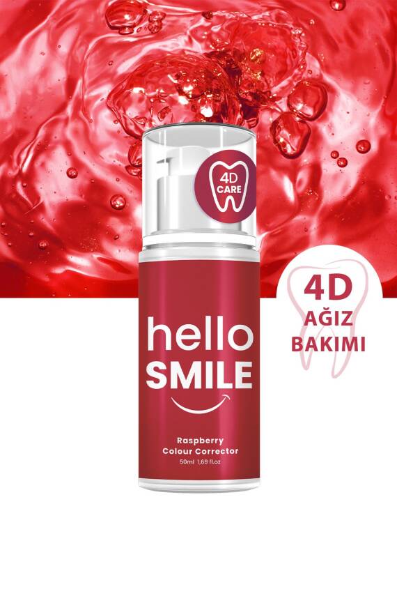 Hello Smıle Ahududu Aromalı 4d Beyazlatıcı Diş Jeli - 2