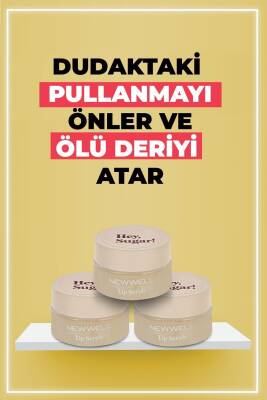 Hey Sugar Hindistan Ceviz Aromalı Dudak Peelingi 20gr - 2