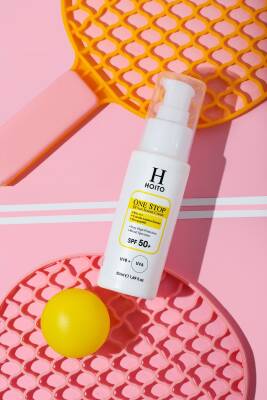 Hızlı Emilen Yapışkanlık Hissi Bırakmayan Güneş Koruyucu SPF50+PA++++50ml-One Stop Sun Screen Cream - 7