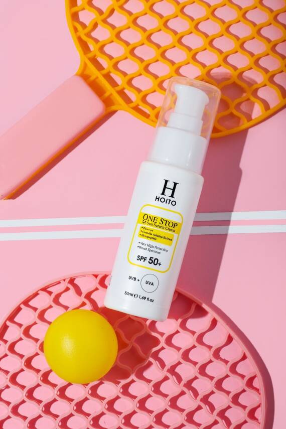 Hızlı Emilen Yapışkanlık Hissi Bırakmayan Güneş Koruyucu SPF50+PA++++50ml-One Stop Sun Screen Cream - 7
