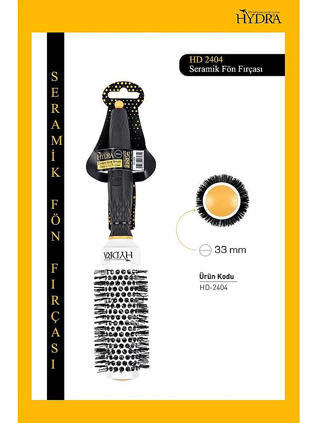 HYDRA SERAMİK FÖN FIRÇASI HD-2404 - 3