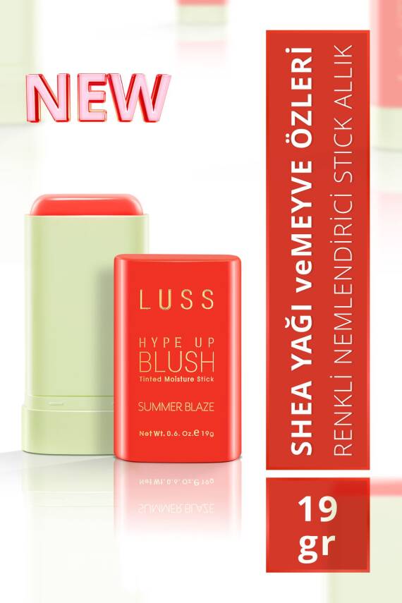 Hype Up Blush Stıck Allık Summer Blaze - 1