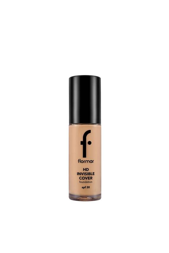 Invisible Cover HD Hafif Yapılı & Yarı Parlak Bitişli Spf30 Fondöten 30 g 60 Ivory Np - 22