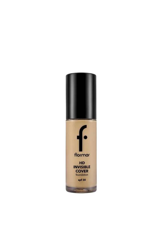 Invisible Cover HD Hafif Yapılı & Yarı Parlak Bitişli Spf30 Fondöten 30 g 60 Ivory Np - 5