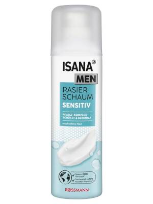 Isana Men Tıraş Köpüğü Hassas 300 ml - ISANA