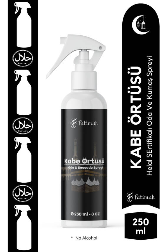 Kabe Örtüsü Oda Ve Kumaş Spreyi Seccade Spreyi Oda Kokusu Koku Çamaşır Spreyi 250ml - 1