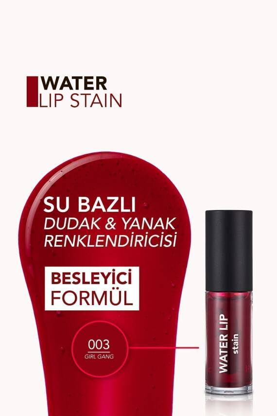 Kalıcı Mat Dudak Tinti (PEMBE) - Water Lip Stain - 001 Infinite Pink - 8682536042161 - 166