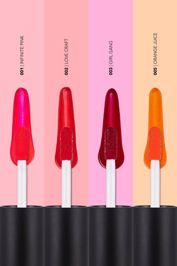 Kalıcı Mat Dudak Tinti (PEMBE) - Water Lip Stain - 001 Infinite Pink - 8682536042161 - 536