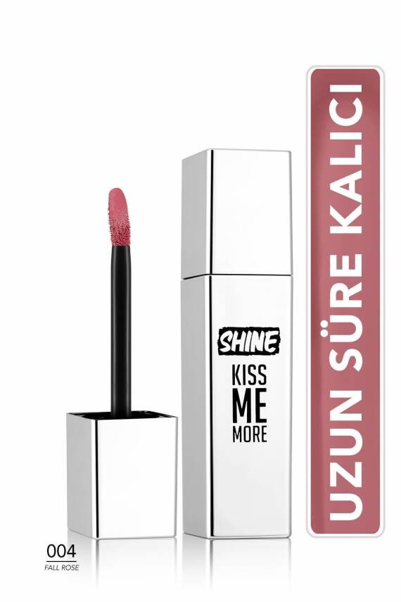 Kalıcı Parlak Likit Ruj (AÇIK MOR) - Shine Kiss Me More Lls - 008 Long Story - 8682536083812 - 231