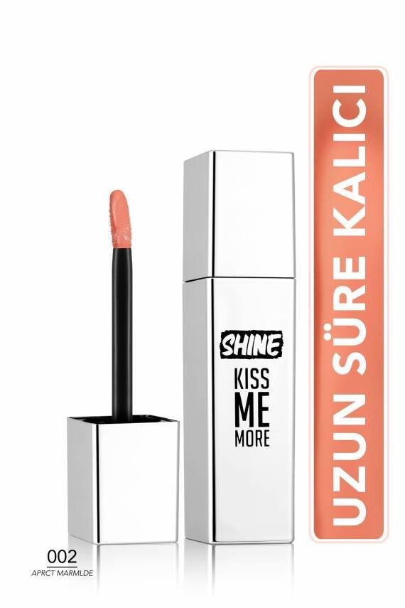 Kalıcı Parlak Likit Ruj (AÇIK MOR) - Shine Kiss Me More Lls - 008 Long Story - 8682536083812 - 239