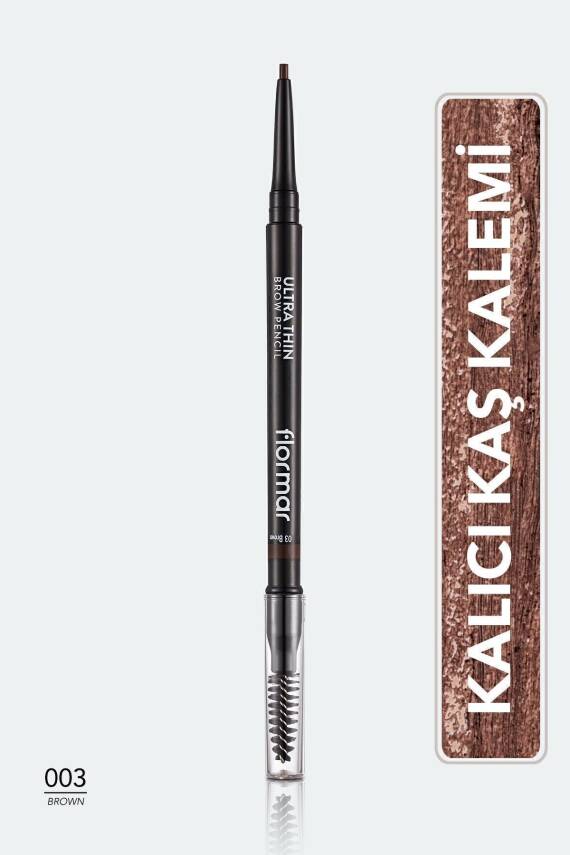 Kaş Kalemi & Fırçası - Ultra Thin Brow Pencil - 001 Beige - 8690604572106 Star Collection 210035 - 166