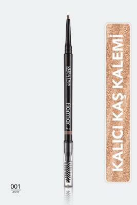 Kaş Kalemi & Fırçası - Ultra Thin Brow Pencil - 001 Beige - 8690604572106 Star Collection 210035 - 125