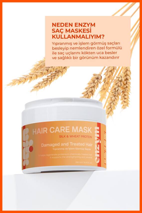 Kuru, Yıpranmış Ve Işlem Görmüş Saçlar Için Saç Bakım Maskesi 250 ml - 2
